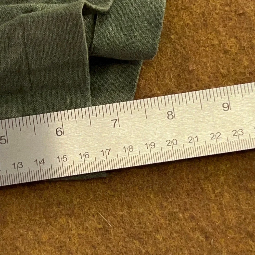 Old Navy Mens XL Green Linen Blend Jogger Shorts NWT